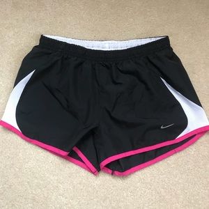 Black and Pink Nike Shorts